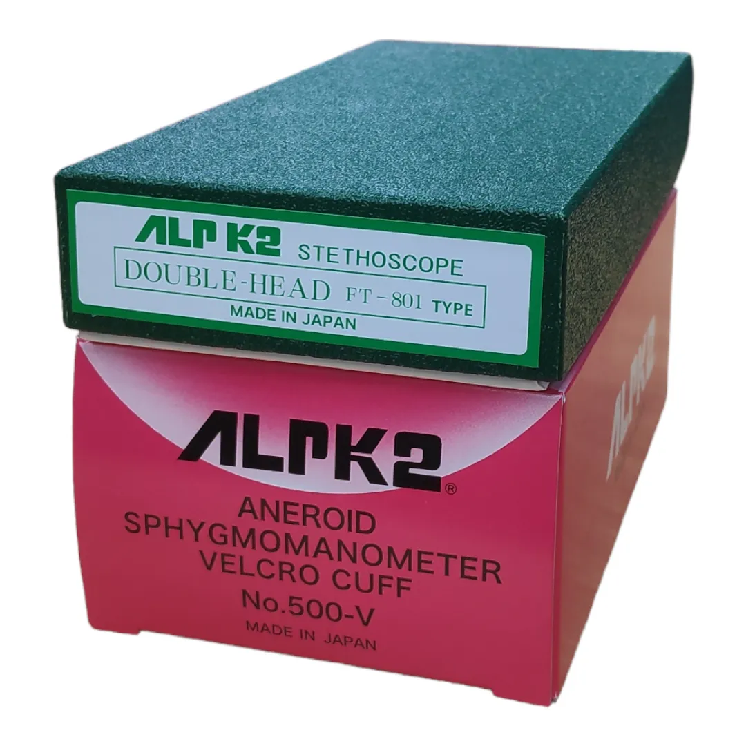 Alpk2 Sphygmomanometer with Stethoscope (Made in Japan)
